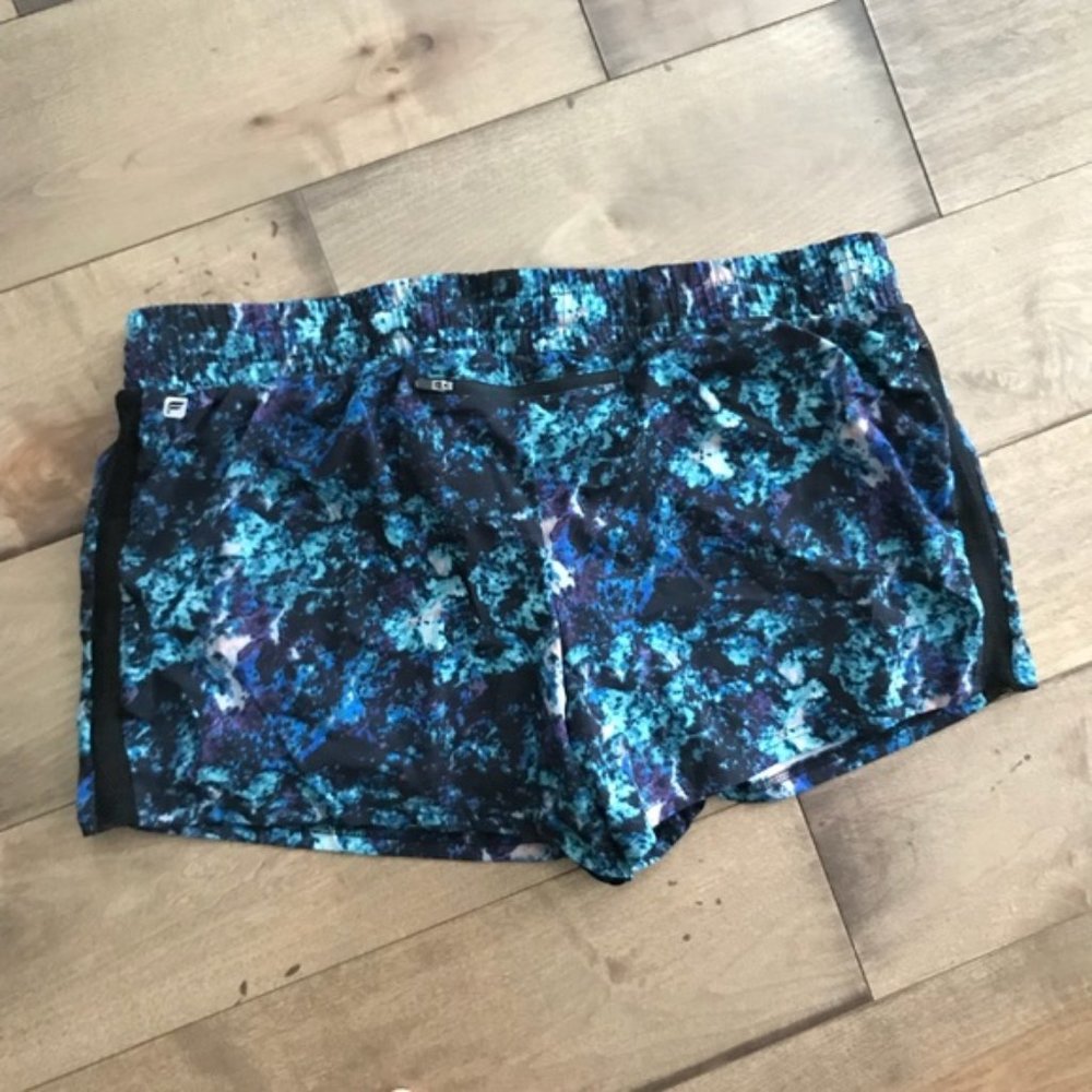 Fabletics Pamela Multicolored Lined Shorts XXL - Picture 7 of 8